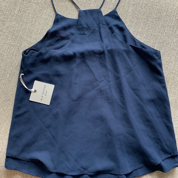NWT Blu Pepper embroidered racer back tank - Picture 6 of 6